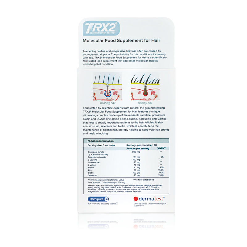 TRX2® Molecular Food Supplement for Hair