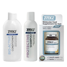 TRX2® Molecular Supplement for Hair + TRX2® Advanced Care Protective Shampoo + TRX2® Advanced Care Bio-Active Conditioner Bundle